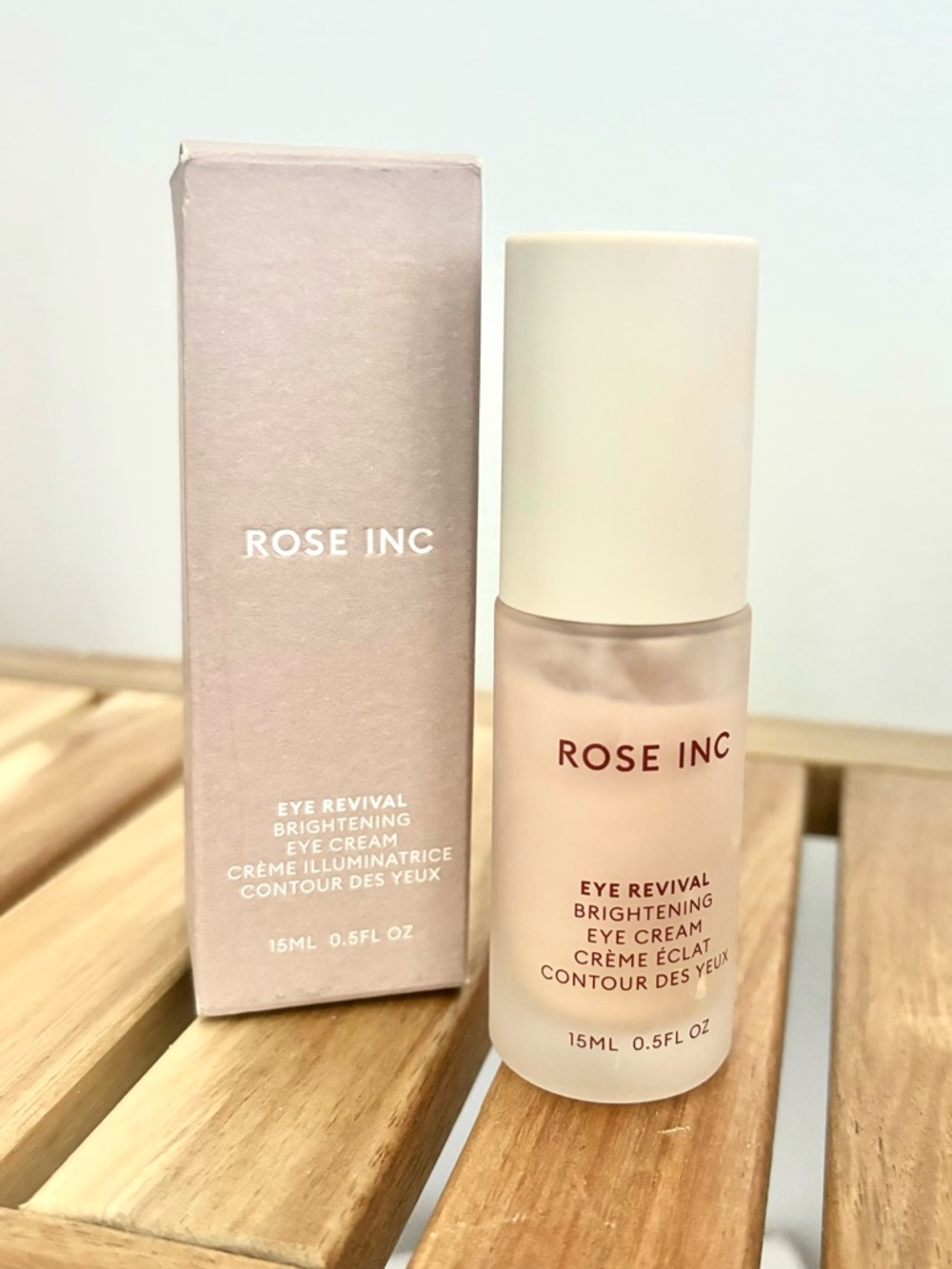 Rose Inc Eye Revival Brightening Eye Cream